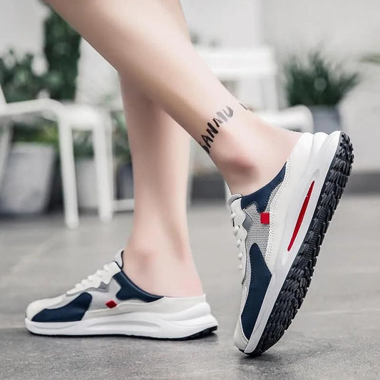 StepCraft™ Casual Lace-Up Sneakers for Men – Everyday Comfort Meets Style