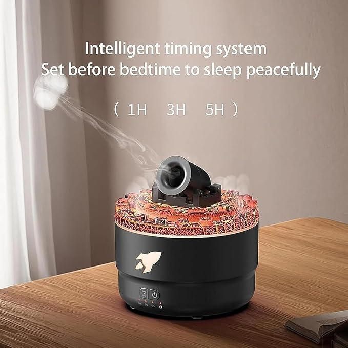 PureBreeze™ Ultrasonic Aroma Diffuser & Humidifier – 3-Speed Timing, All-Day Capacity