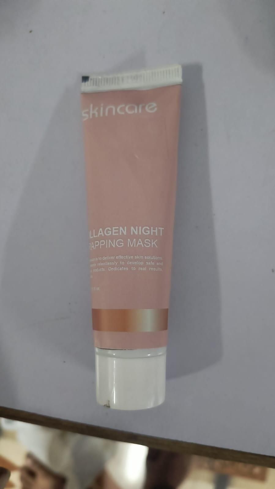 GlowNest™ Collagen Sleep Mask – Rejuvenating Gel-Based Night Peel-Off for Glowing Skin (50ml)