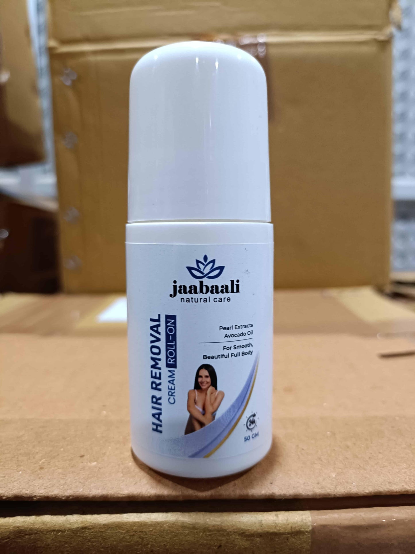 GlowErase™ Hair Removal Cream with Pearl & Avocado – 50g Painless Hair Removal with Skin Brightening Formula