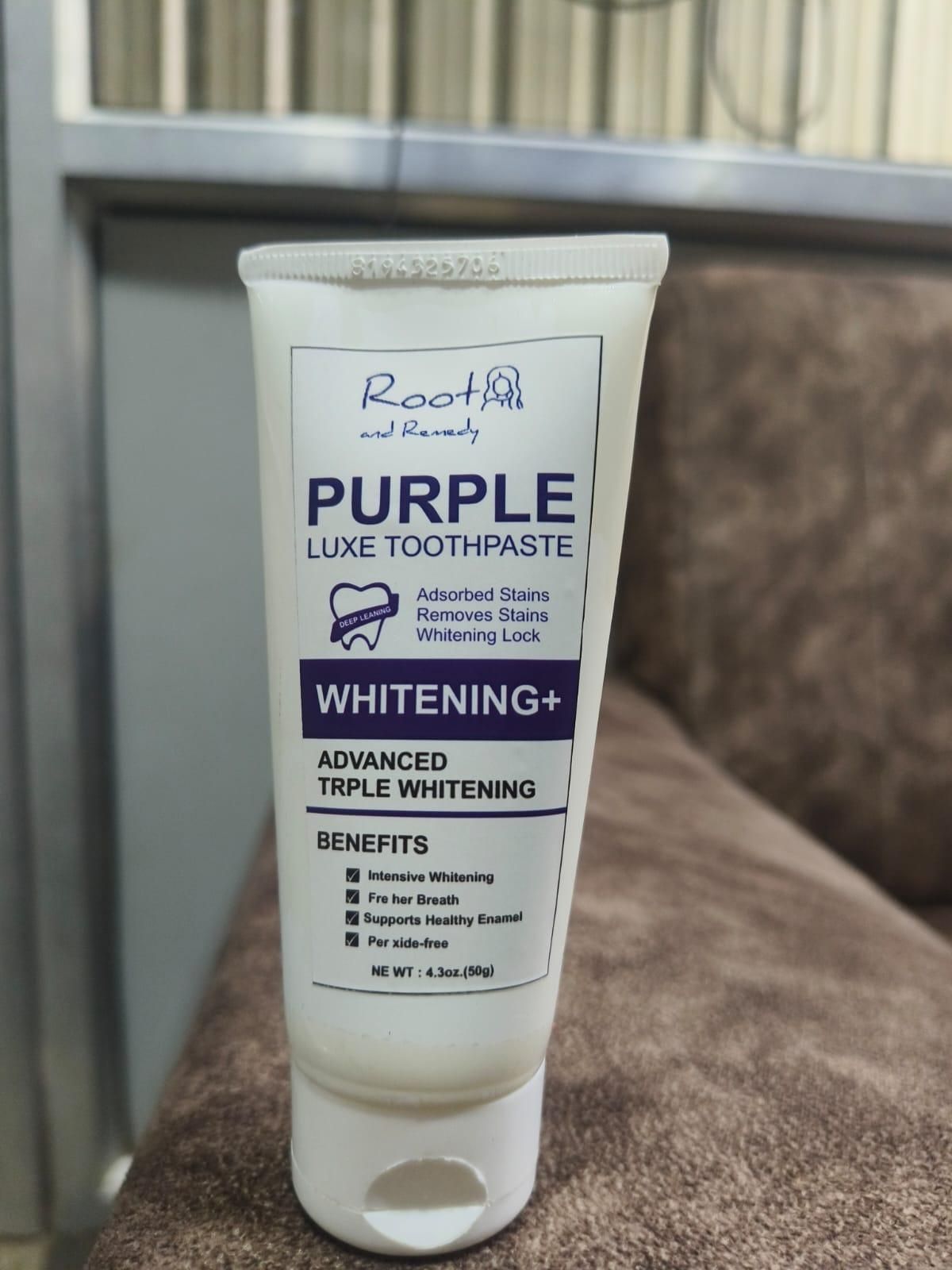 Lavender Glow Whitening Toothpaste – 100 gm (Pack of 2)