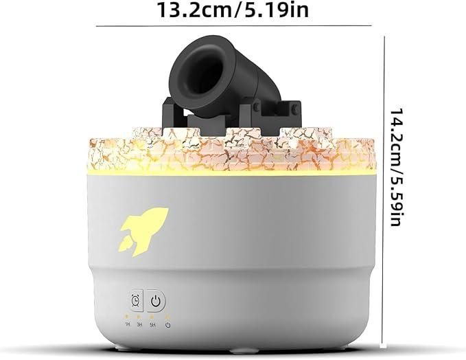 PureBreeze™ Ultrasonic Aroma Diffuser & Humidifier – 3-Speed Timing, All-Day Capacity