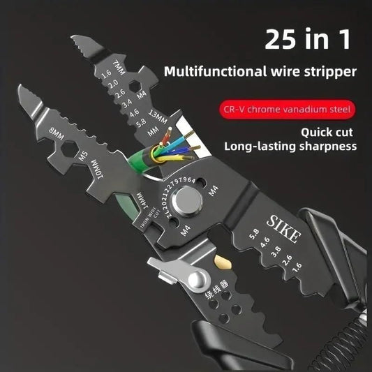 ProTech 25-in-1 Multifunctional Wire Cutter &amp; Repair Tool Kit