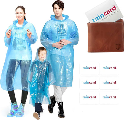RainMate Ultra-Compact Raincoat Card – Set of 5