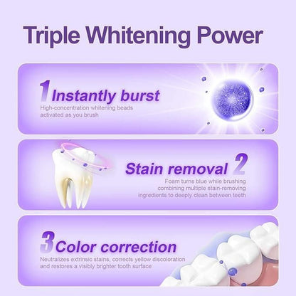 Lavender Glow Whitening Toothpaste – 100 gm (Pack of 2)