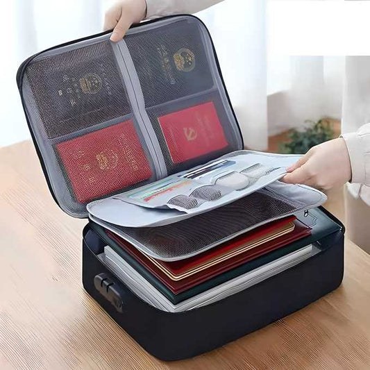 SafePort™ Travel Document Organizer Bag – Assorted Colors